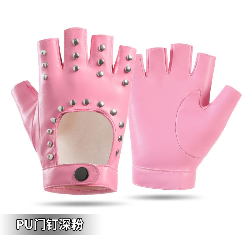 PU 도어 네일 다크 핑크