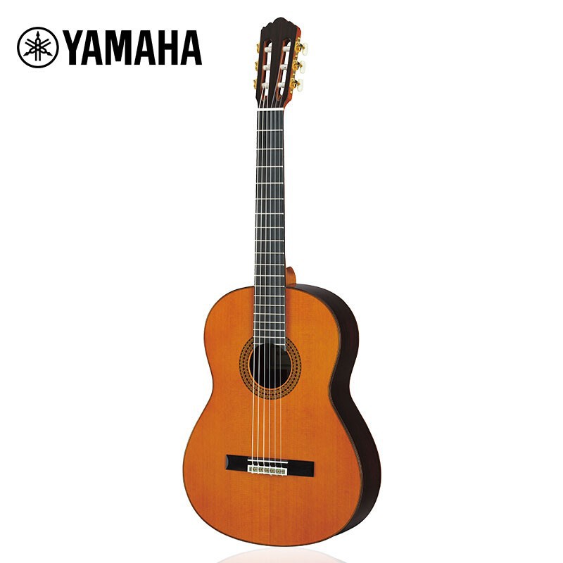 雅马哈GC22C全单板演奏专业初学者古典吉他雪松木面板