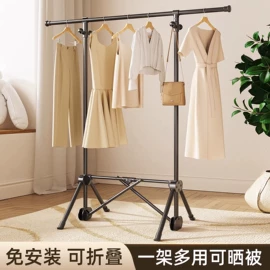 晾衣杆、衣叉;晾衣架晾晒架;拖把架