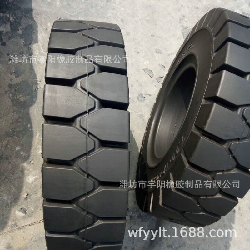 7.00-15实心胎  搬运车轮胎 叉车工业胎 尼龙胎