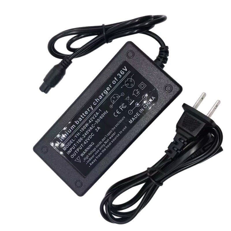 42V2A 二輪バランス車充電器 36V スクータードリフトカー用リチウム電池充電器|undefined