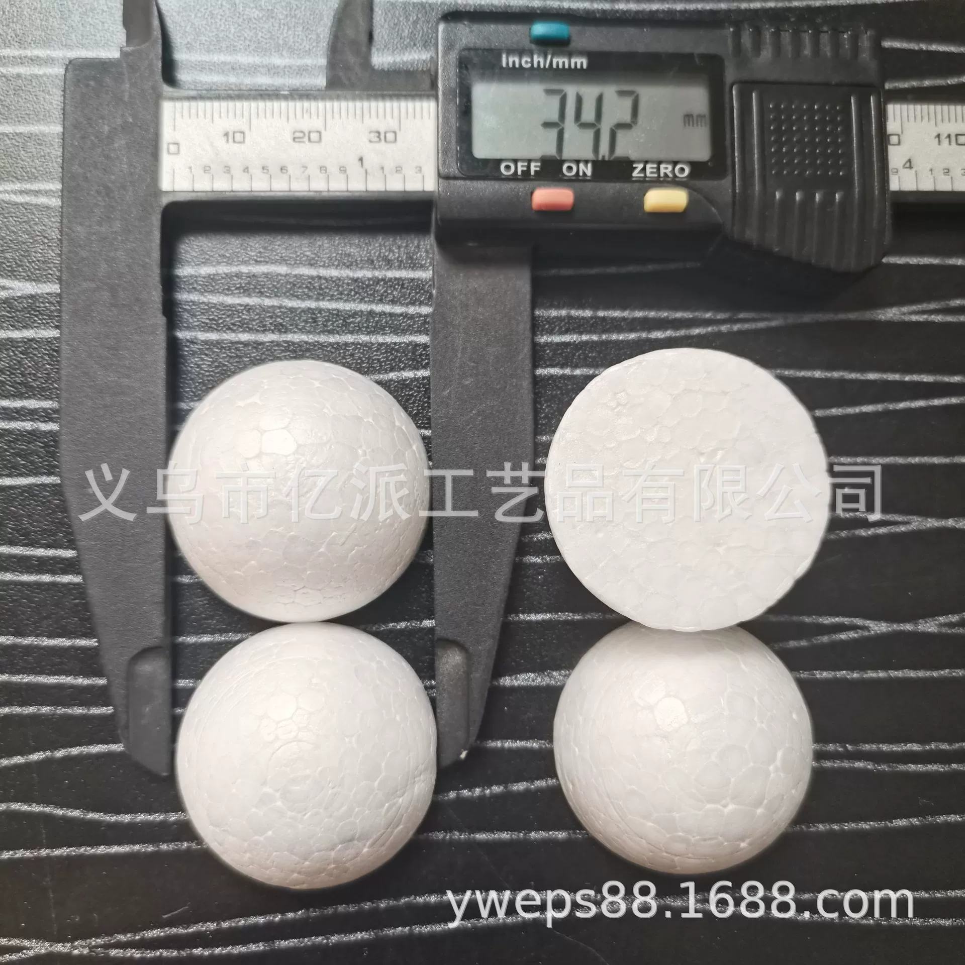 3.5 cm exported styrofoam hemisphere environmentally friendly decorative supplies creative foam solid ball creative decoration