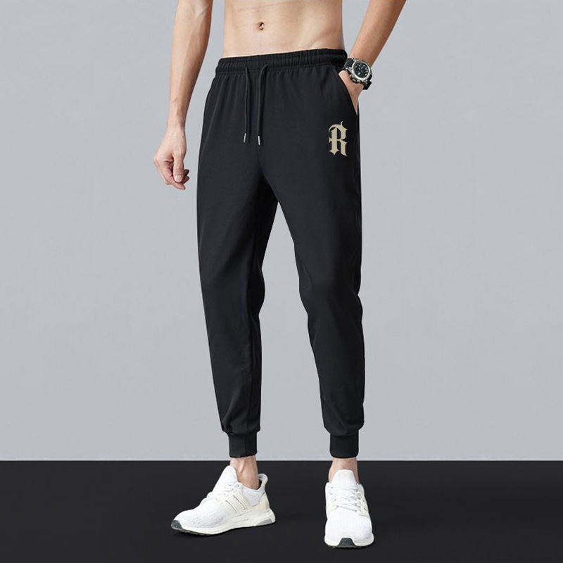 Pantalones deportivos casuales de invierno para hombre, estilo coreano, modernos, de talla grande, versátiles, adelgazantes