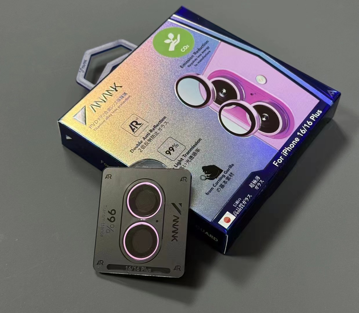 Aplicable a ANANK Apple 16promax lente película 15 / 14plus cámara de alta definición transparente ojo de halcón pegatina de posicionamiento