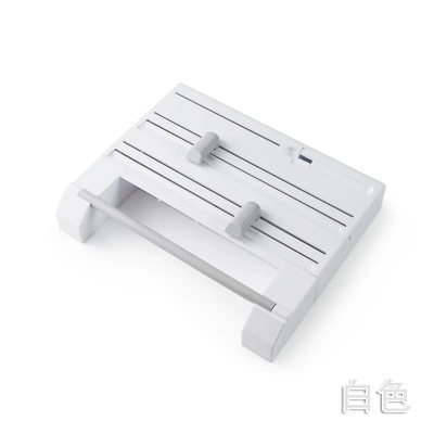 Multifunctional plastic wrap cutter wall -mounted kitchen paper rack sliding knife tin foil split box storage shelf
