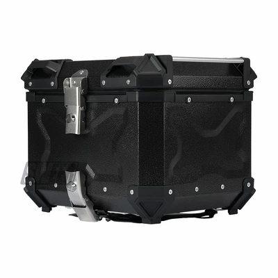 9 calf rear tail box – Motorcycle trunk - 36l-water-pattern-black-series