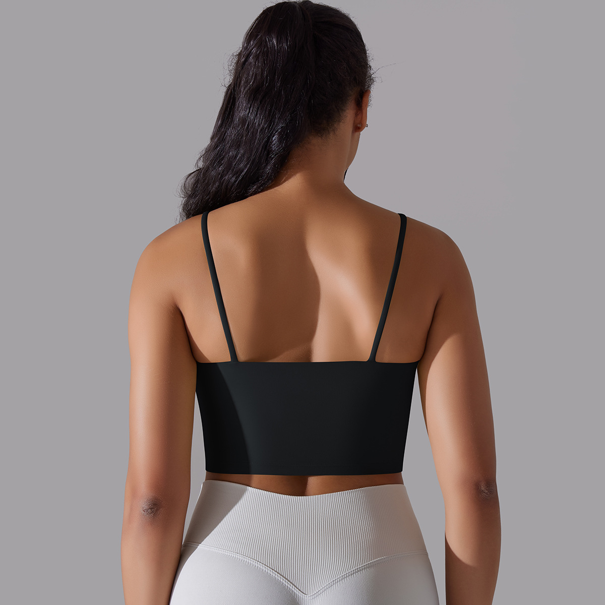 Einfacher Stil Einfarbig Nylon Baumwollmischung U-Ausschnitt Aktive Tops Weste display picture 56