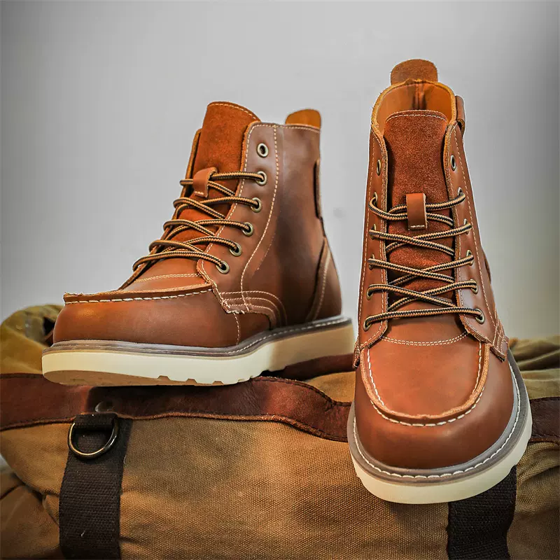 靴大码男鞋2025年马丁靴短靴美式春秋季新款户外工装特复古现货