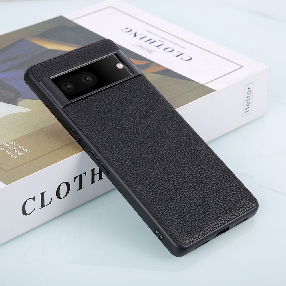 Litchi Pattern Synthetic Leather 8, 8 Pro, 7, 7 Pro Google Pixel Phone Case