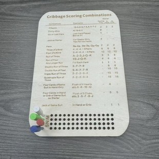 ����վľ�|�������ӛ�ֿ�Ӌ�ְ�Birch Wood Cribbage Scorecard