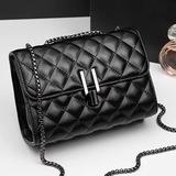 Crossbody Bag All-match Chanel Style 2024 New Women's Bag Diamond Plaid Chain Bag Small Square Bag Fashionable Ins Shoulder Bag