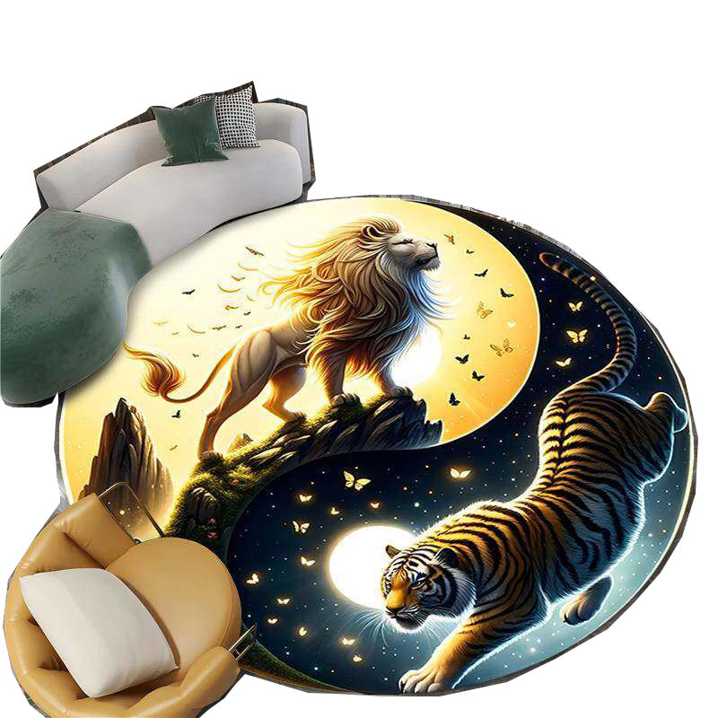 Alfombras de lana de cristal transfronterizas estadounidenses sala de estar gran área de sofá de mesa de té alfombra de dormitorio alfombra de cama fría a prueba de suciedad