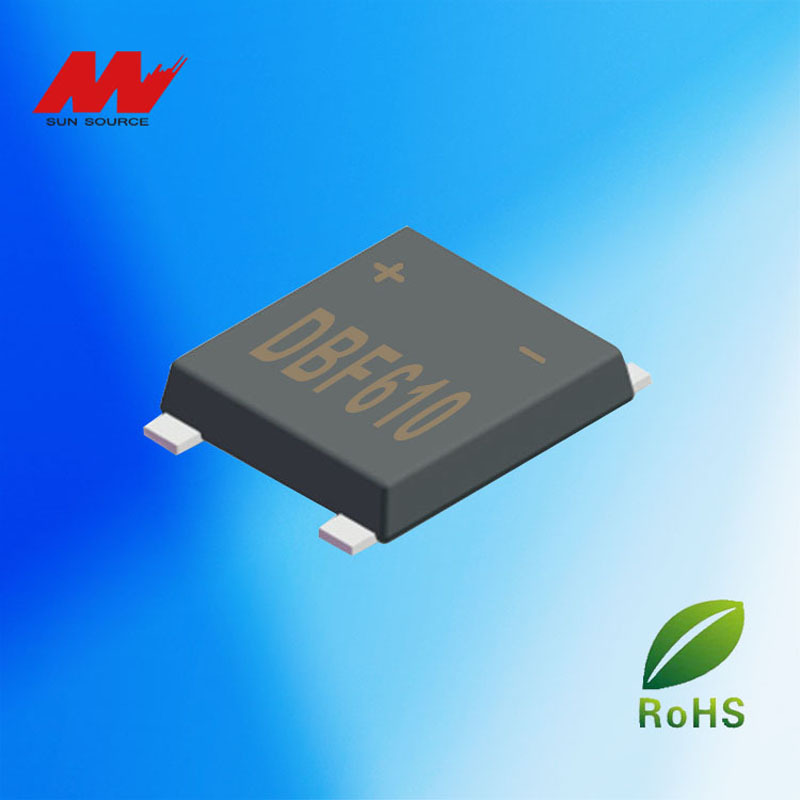 晟鑫源原厂直销整流桥MSB60M 6A1000V DBF封装ROHS认证