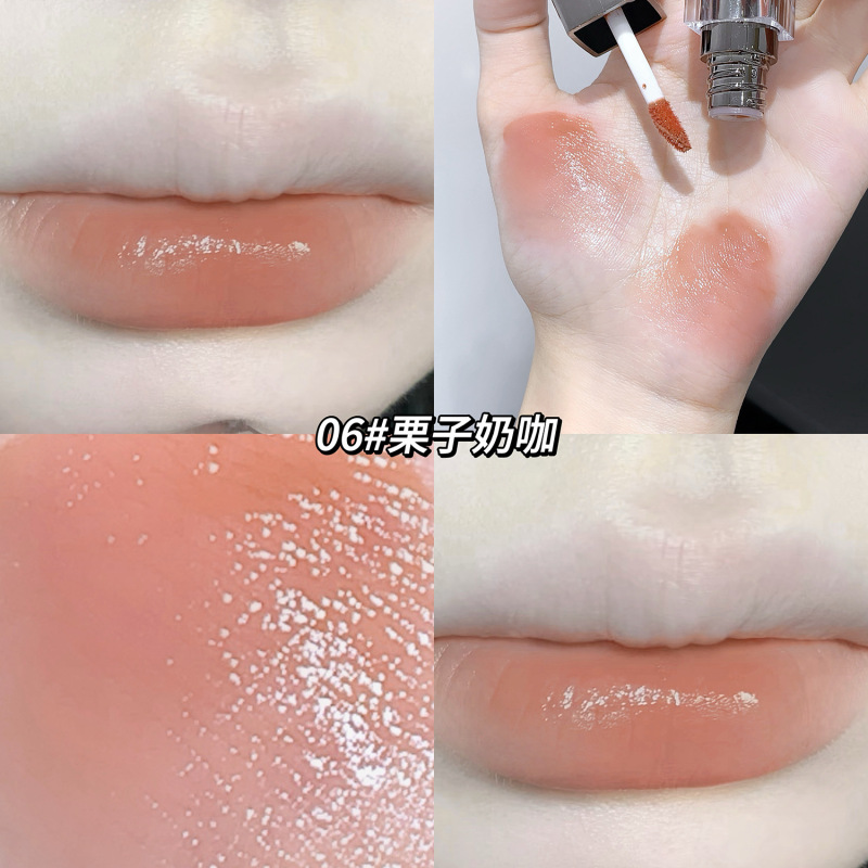 SHAQINUO瑠璃鏡面水光唇釉薬潤い保湿ビープ唇潤いガラス唇素顔白口紅|undefined
