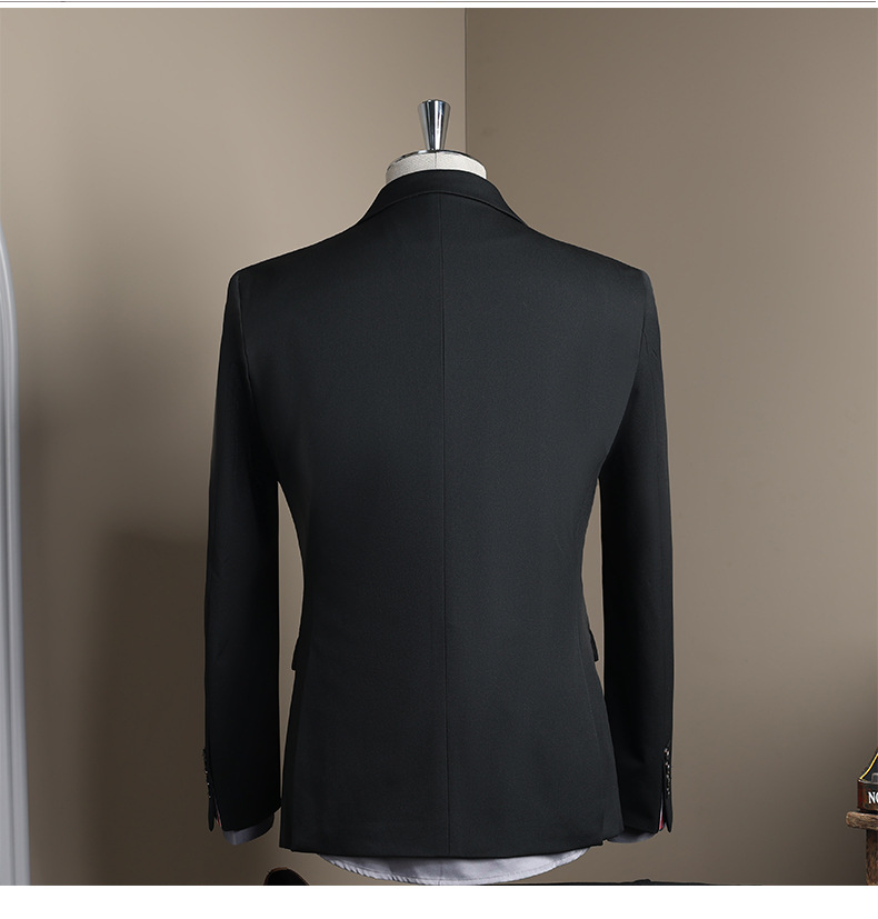 Men's Clothing Slim Fit Formal Suits British Style Groom's Wedding Attire Professional Business Jackets_viptrois.com