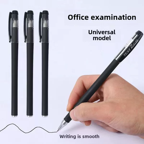 Frosted Pen Gel Pen GP380 Office Test Student Pen Business Sign Pen Ballpoint Pen Black Carbon Pen