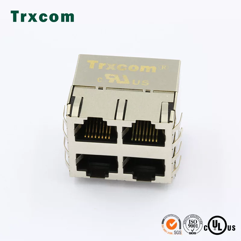Оригинальный сетевой соединитель ARJM11A1-009-KB-CW2 порта RJ45 с изоляционным фильтром