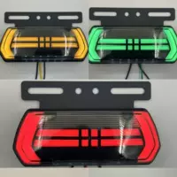 Новый большой грузовик фантомный боковой фонарь 24V освещает напольные лампы с водонепроницаемым рулевым
