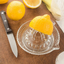 玻璃柠檬榨汁器手动橙汁榨汁机家用手动挤水果出汁利落可机洗