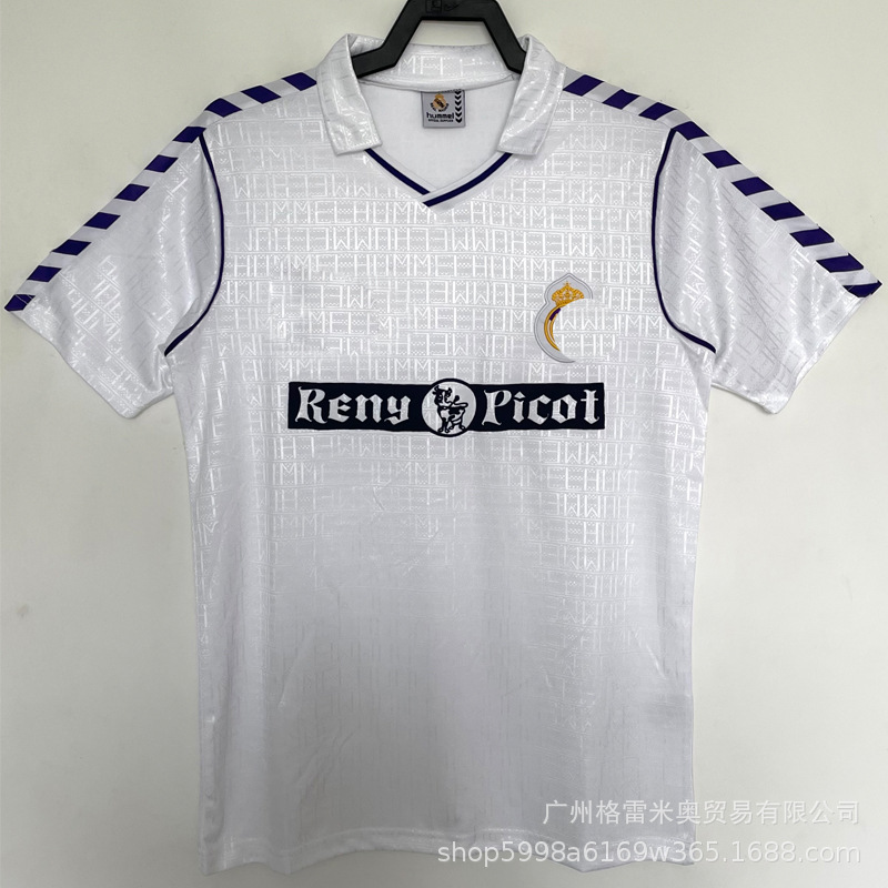 Hummel x Real Madrid Retro 1989/90 Home Jersey White