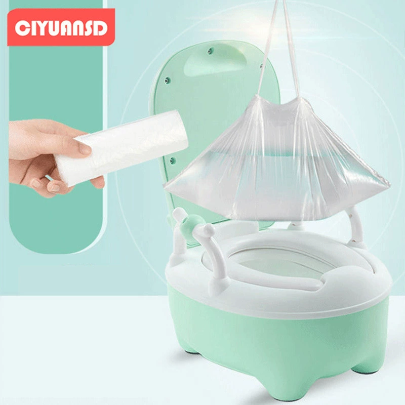 Оптовая Продажа с фабрики мешок для чистки детского туалета одноразовый мешок для мусора для туалета детский утолщенный мешок для какашек биоразлагаемый мешок