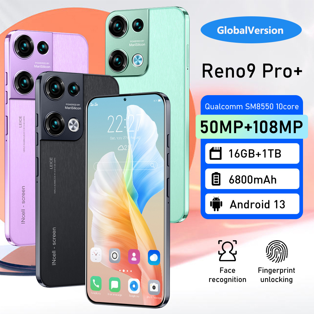 New product Reno 9pro+ cross-border mobi...