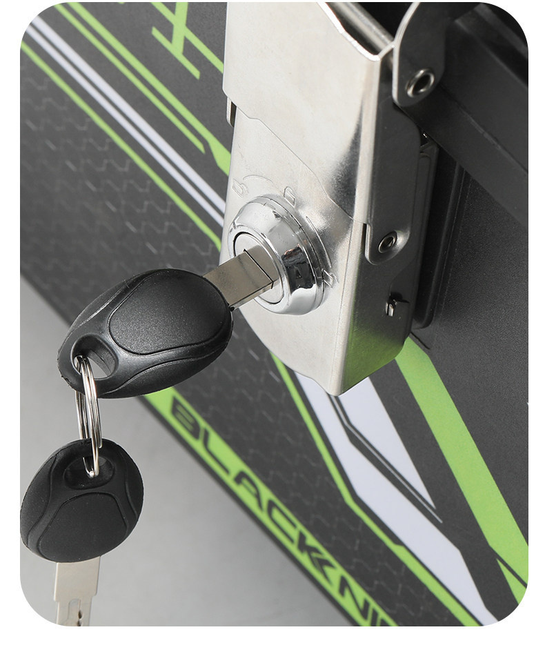 Motorcycle Tail Box Lock Core Alloy Rear Tail Box Lock Buckle Electric Vehicle Delivery Box Three-Box Universal Side Box Accessories