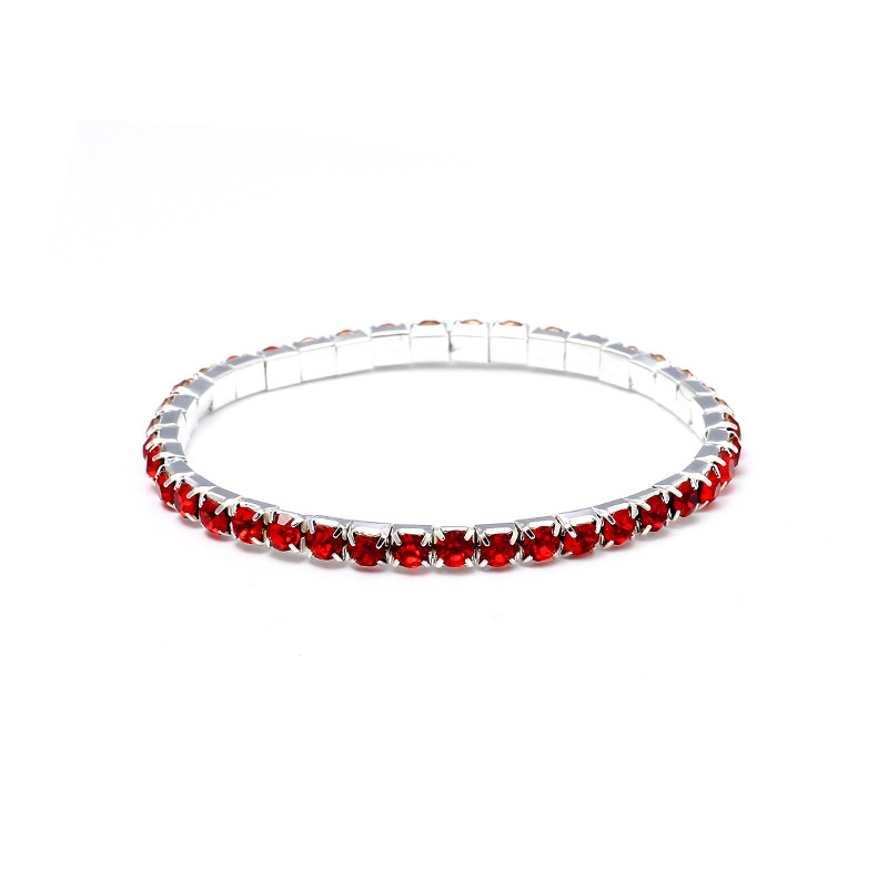 Simple Style Geometric Crystal Rhinestone Gem Bracelets display picture 4