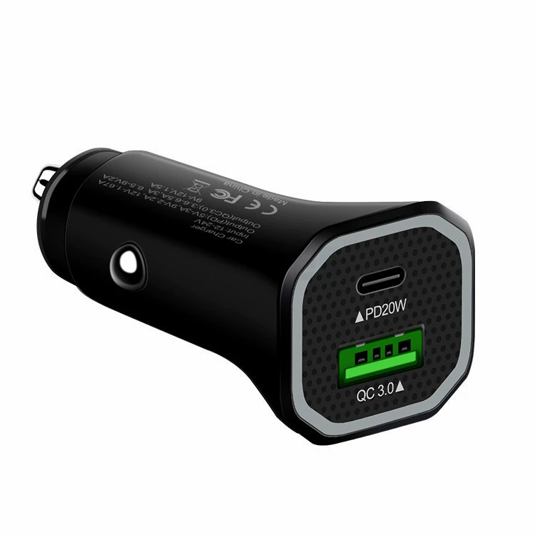 [Горячий продажа высокое качество QC3.0+PD18W автомобильное зарядное устройство QTC111]