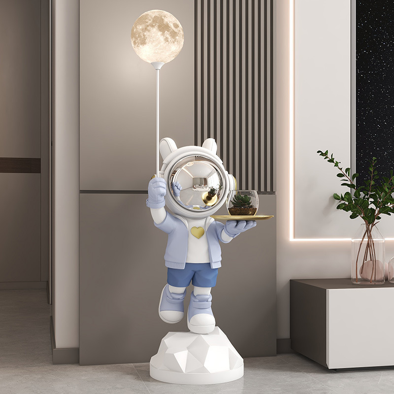 Creative Internet Celebrity Violent Bear Ornaments Living Room Large Floor-Standing Tray Tv Cabinet Entrance Sofa Soft Decorations