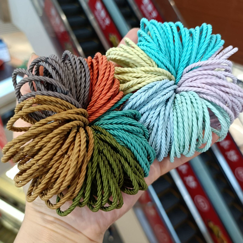 Корейский минималистский винс ветряное кольцо для волос высокая эластичная мелкая виская бесшовная резьба