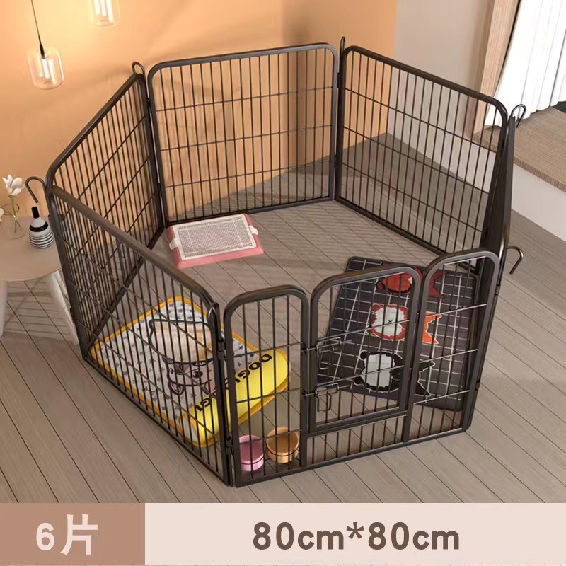 In stock mascotas perros jaulas perros libres combinación valla casera perros aislamiento jaula valla interior y exterior