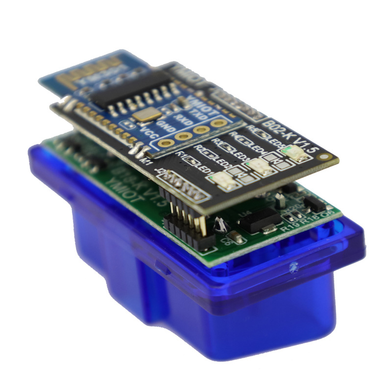 ELM327 OBD2 Dual-Board Bluetooth 25K80 Chip Mini V1.5 Bluetooth Car Fault Diagnostic Tool