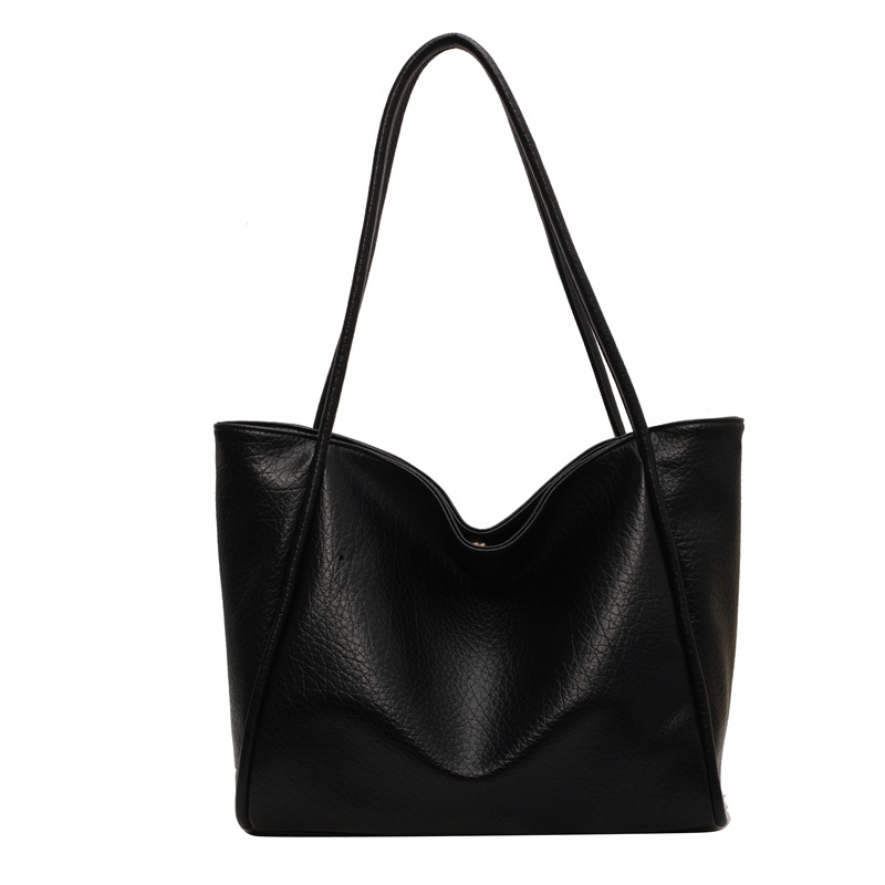 Premium texture versatile women's bag 2023 new fashionable large-capacity commuter bag tote bag_voghion.com