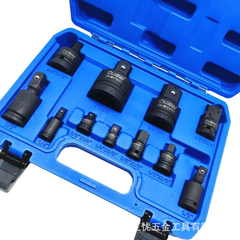 Llave de tubo Cabeza de conversión de pistola de viento Llave eléctrica neumática Interfaz de conversión de diámetro variable Junta grande y pequeña