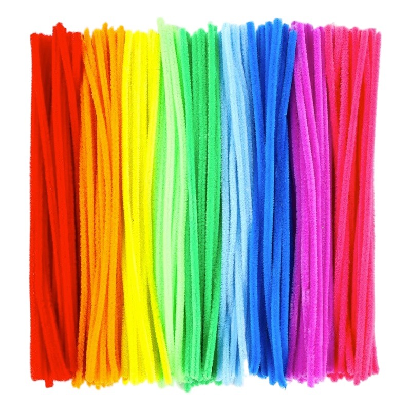 Macaron torcer varilla encriptada de terciopelo secreto bricolaje imitación lana pliegue color mixto torcer varilla retorcida bolsa de material hecho a mano