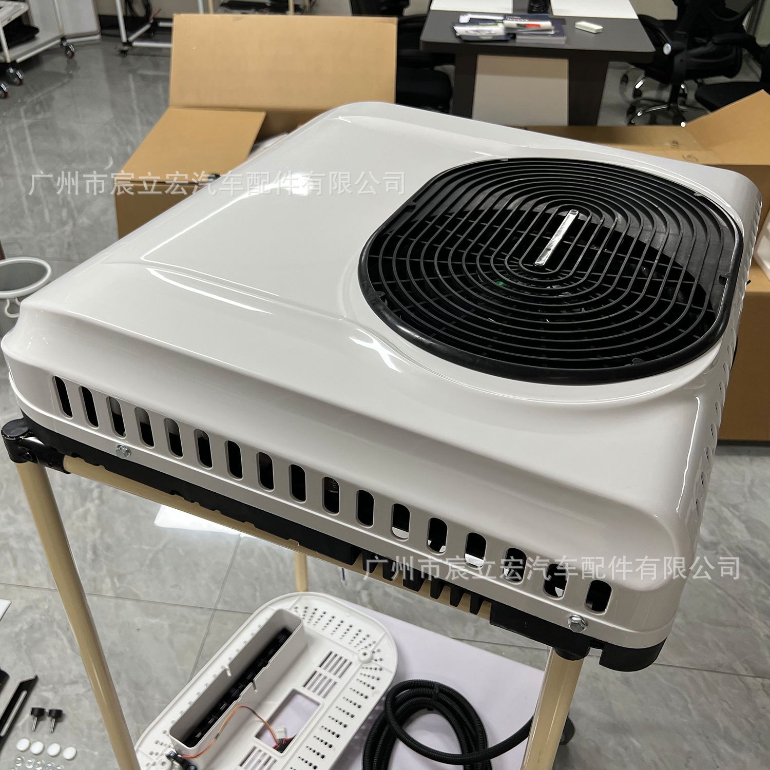 Liletu fabricante de estacionamiento al por mayor aire acondicionado eléctrico todo en uno 12V24V refrigeración de alta eficiencia aire acondicionado de coche inversor eléctrico