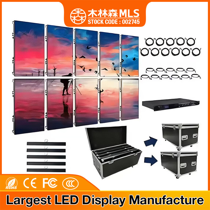 LED Screen indoor full color led display conference room exhibition hall stage outdoor led advertising electronic screen