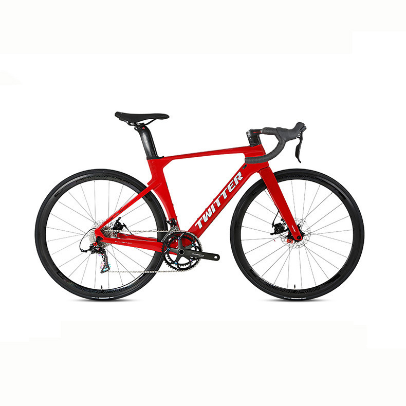 R10 disc brake barrel shaft 22-speed variable speed full hidden inner routing carbon fiber wind breaking racing road bike