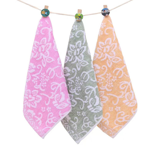 Gao Yang factory wholesale new bamboo fiber children's towels cotton towels children's towels cartoon kindergarten cotton children's towels dropshipping