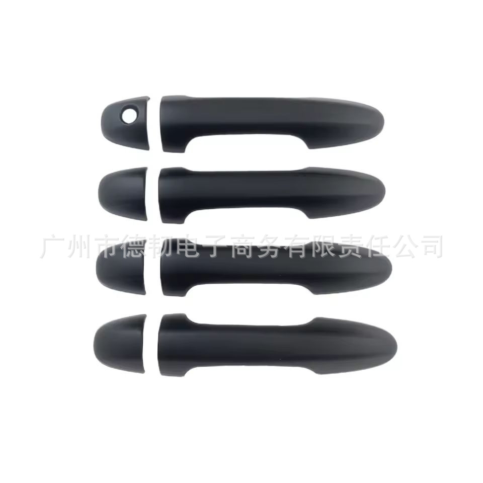 Suitable for 16-20 Toyota Hilux Black Handle Stickers Hilux Revo Door Handle Decoration