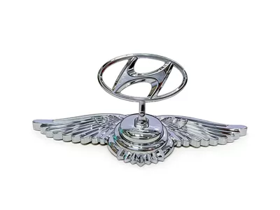 Car Hood Emblem Modification.: Car logo - modern