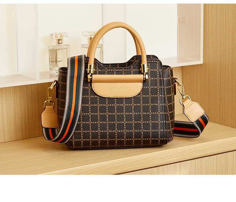 Dames handtas en schoudertas set van echt leer_voghion.com