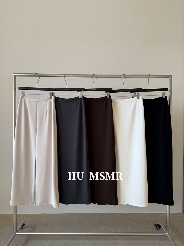 广州十三行HUMSMR秋上新时尚辣妹高腰显瘦开衩半身裙L1536|undefined