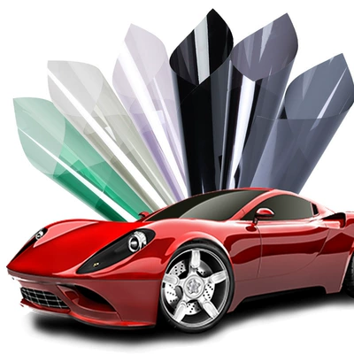 Negative Ion Nano Ceramic Film Magnetron Sputtered Titanium Gold Series Car Window Film Heat Insulation Anti-Ultraviolet Solar Film