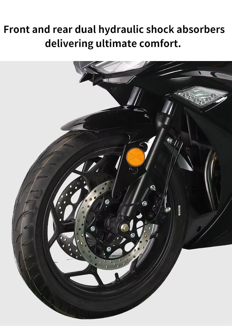 New Xixi Brand New V6 Motorcycle Sports Car Large Displacement Adult Cool High-Speed Motorcycle Racing Air-Cooled Water-Cooled