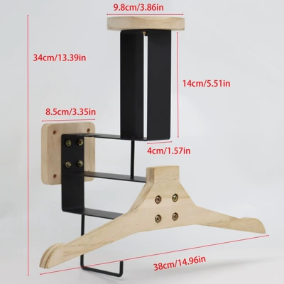 Amazon Hanger Multifunctional Bracket Motosiklet dəbilqə rəfləri