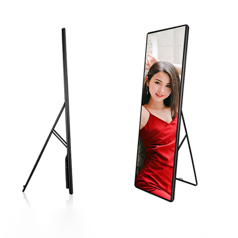 Espejo Electrónico Móvil LED Xinkecai, Admite Control Remoto de Pantalla a Través del Teléfono Móvil, Mismo Modelo Utilizado en Centros Comerciales e Industrias.