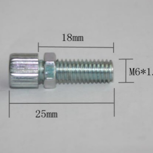 Threading screw nut bicycle brake accessories