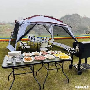 Canopy tent pergola awning tent simple park portable tourism camping foldable fishing seaside camping